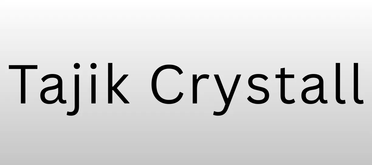 Tajik Crystall